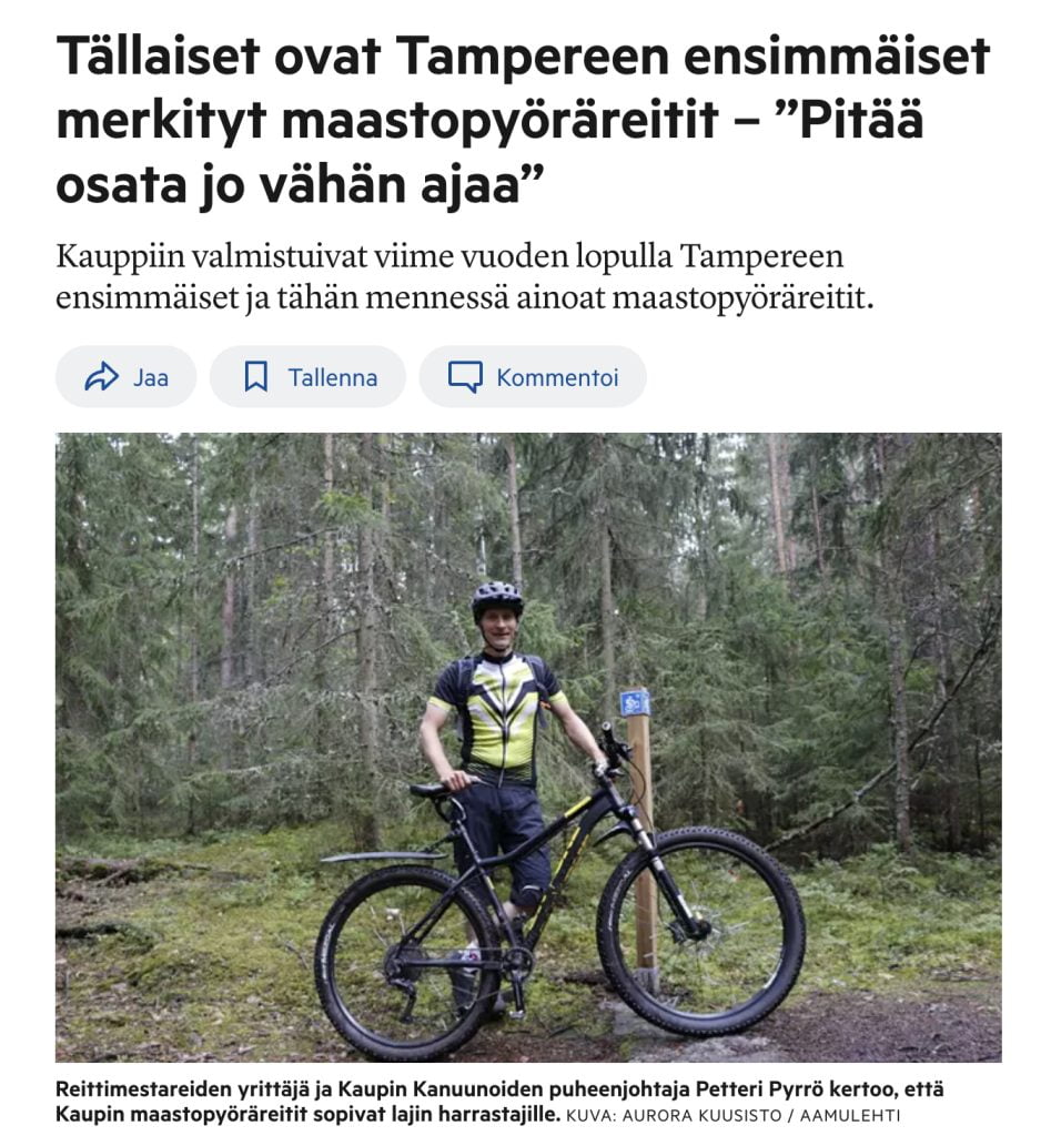 Reittimestarit Petteri Pyrrö Aamulehti